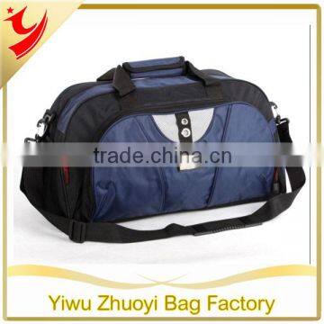 Large Blue Hiking Travel Bag Made Of Polyester