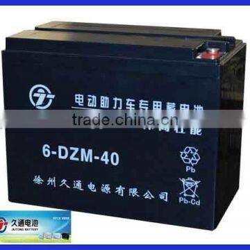 6-DZM-40 lead acid battery for e-bike/scooter