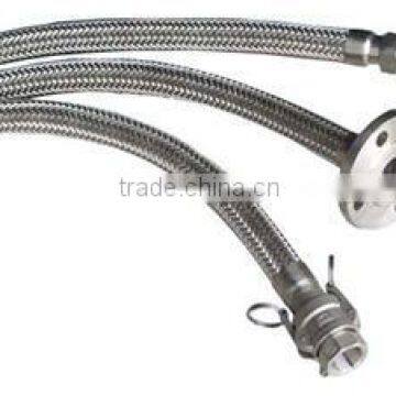 stainless steel braided PTFE hose / Teflon hose made in china