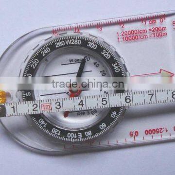 Outdoor Sports Gift Plastic Compass for Kids Hiking and Camping With Rope photo-3