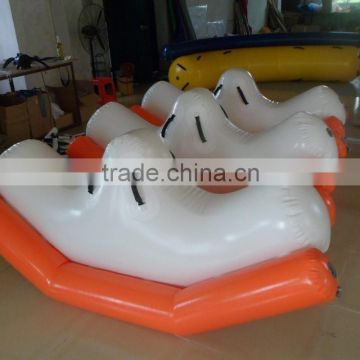 2015 hot inflatable water teeterboard,inflatable water seesaw,inflatable water totter