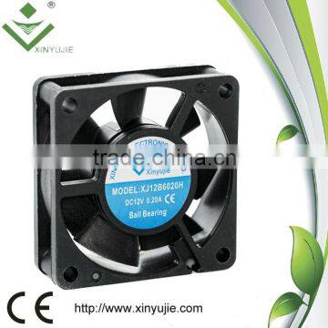 xinyujie cooling fan cover dc 60*20mm axial fan, portable car air conditioner 12v