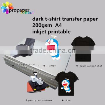 inkjet heat transfer paper for dark t shirt