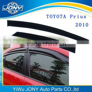 PVC material high quanlity car window rain guards for Toyota prius 2012