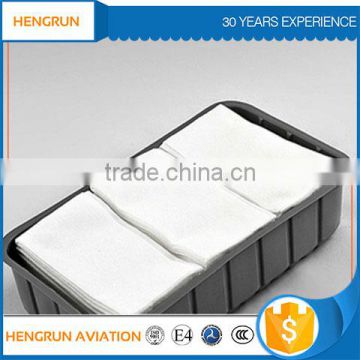 non woven hot towel used in airline