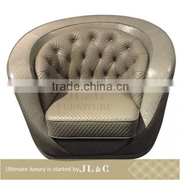 Luxury living room New design JS75-01 High Quality Modern Leather sofa from JL&C furniture