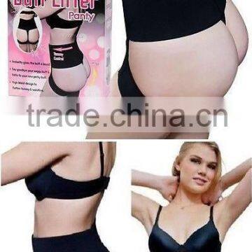 In Stock Women Butt Lifter With Adjustable 3 Hook And Eyes Black Booty Thong Boyshort Panty