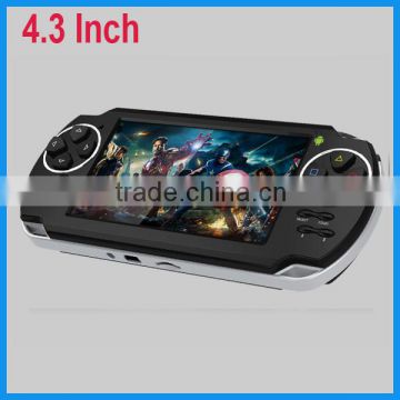 video games 4.3" touch screen,five-Point Capacitance Touch,android 4.1 tablet game console