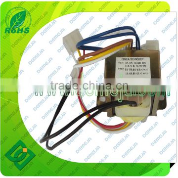 Low Frequency Step down ei-41 transformer by china supply