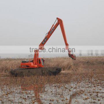 35T excavator amphibious excavator with long arm for sale