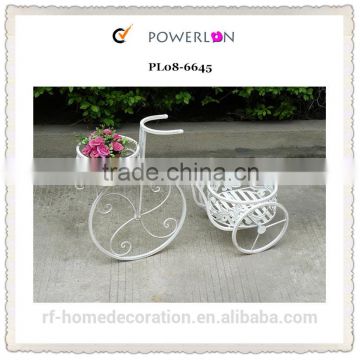 Best selling wrought iron bicycle plant stand