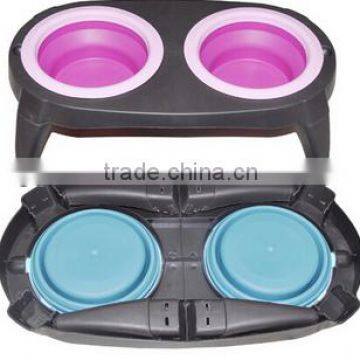 Best selling Pet product foldable feeder for dog and cat