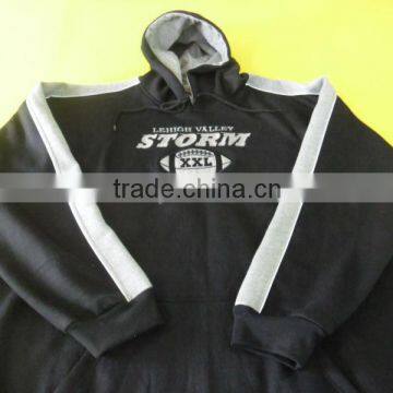 CUSTOM MADE EMBROIDERY FLEECE HOODED SHIRT