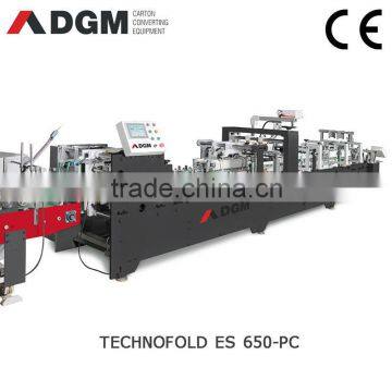 Automatic carton folder and gluer machine