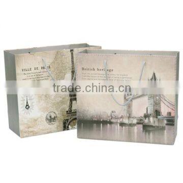 Romantic Famous View Of Europe Paper Gift Bag