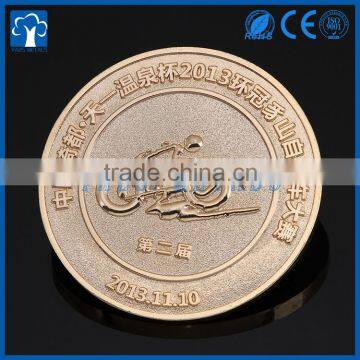 Custom Soft Enamel Gold Sovereign Award Coin photo-3