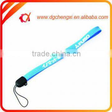 High End Bulk Blue Printing Lanyard Mobile Phone Straps