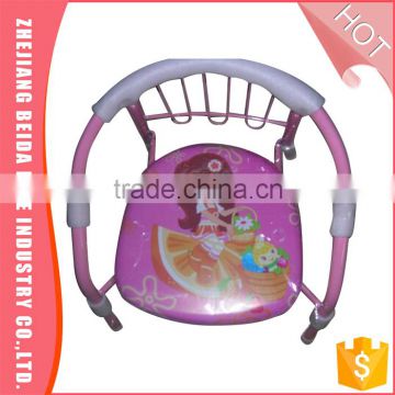 Best price top quality factory direct sale cartoon metal baby chair