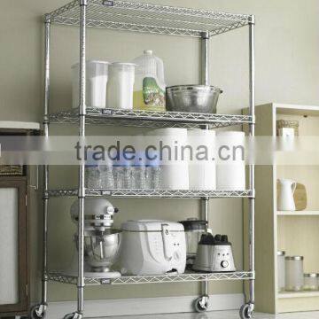 High Quality Nsf Approval Zinc Or Epoxy Or Chrome Wire Shelf Manufacturer For 15 Years &amp; 50 Countries