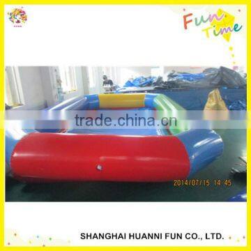 2015 China Best Quality Cheap Blue Inflatable Water Pool Square Swimming Pool for Water Balls for Kids Playing for Sale photo-4