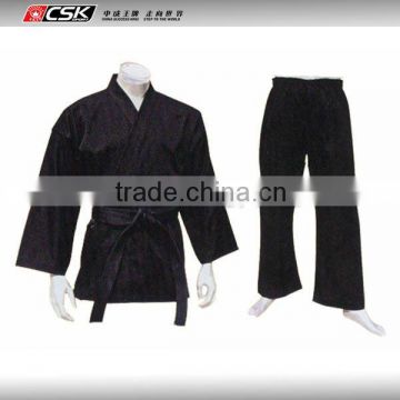 100% Cotton BJJ GI GX9637 Black Color