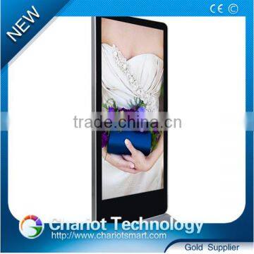 Wonderful 89" advertising lcd touch screens display kiosk with low price on sale.