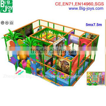 Kids foam flooring indoor play area with soft toys for school daycare