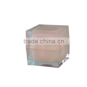 factory sell square jars package container skill screen rectangular jar cosmetics