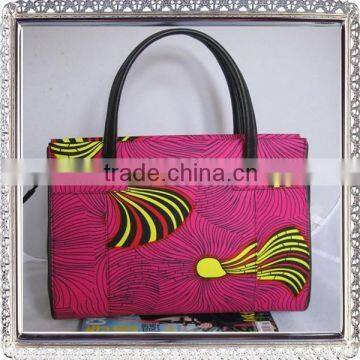 African Wax Ankara Fabric Lady Handbags
