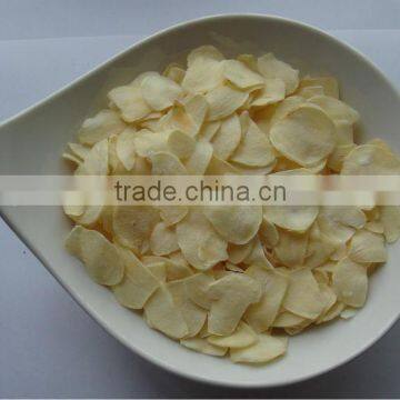 Standard quality pure white dehydrated garlic flakes