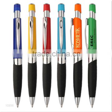 Popular custom stationery plastic ballpoint pen BP6122