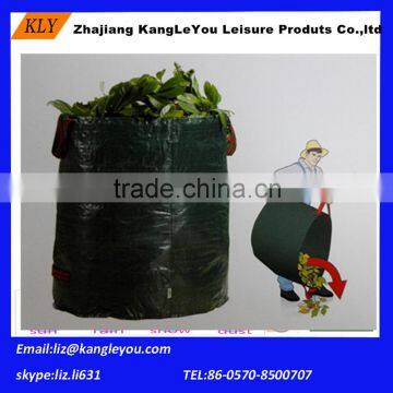 Garden bag foldable Pop Up Camp Trash Can/Garden Waste Bag