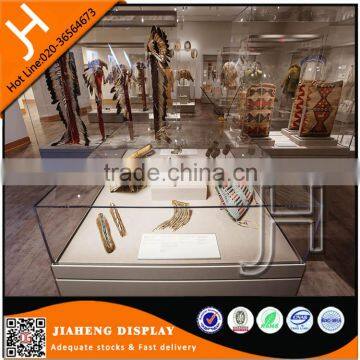 Hot sale museum exhibit quality glass display cases