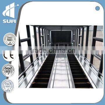 rising height 4000mm step width 800mm balustrade for escalator