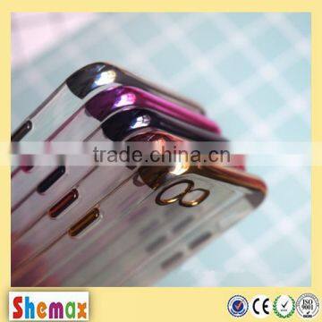 New stylish electroplate clear soft case for iPhone 7