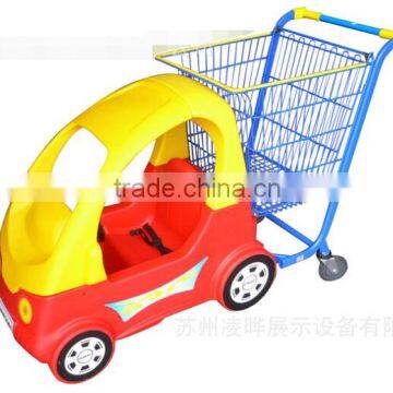 RH-SK09 1510*580*1030mm shopping cart cute kids trolley for supermarket