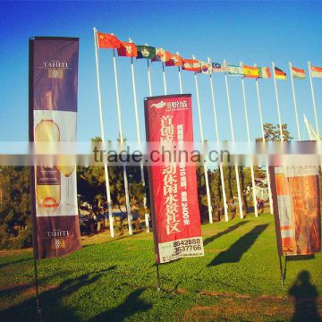 Patent Item/4 IN 1 System/Teardrop Feather Flag With Rectangle Flagpole