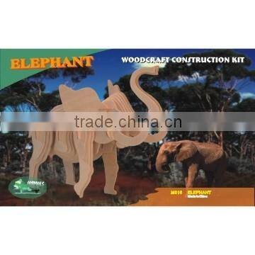 Wooden Elephant Toys