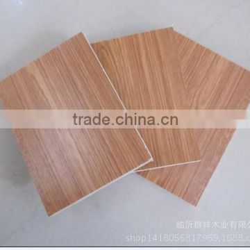 E0 Glue Hardwood Core Melamine Plywood for Furniture