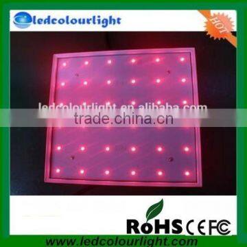 DMX 512 system 10W 300*300 RGB LED panel light