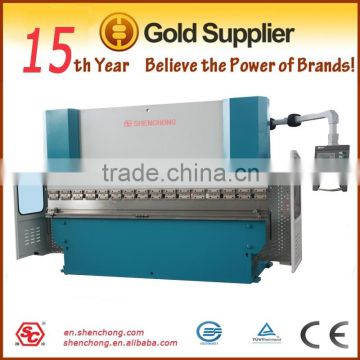 shenchong NC type hydraulic pressbrake, hydraulic bending machine WC67K-160/3200