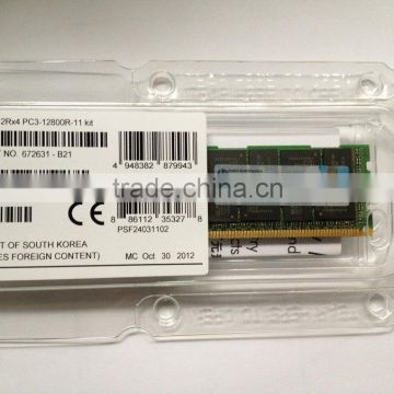 413015-B21 16GB Kit (2X8GB) PC25300 ECC 240 Pin Fully Buffered DDR2 X4 server memory kit