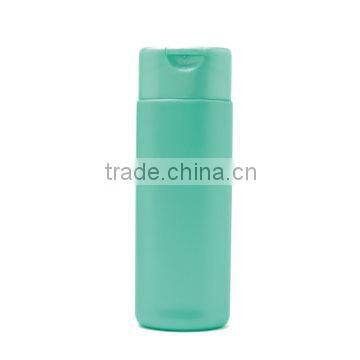 100ml empty shampoo bottle with the flip cap PE shampoo bottle