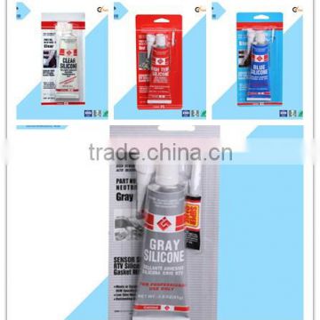 RTV silicone rubber sealant adhesive grey silicone gasket maker