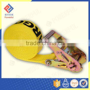 All Type Polyester Webbing Ratchet Tie Down Lashing Belt