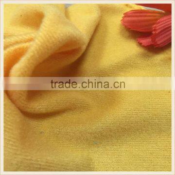 Polyester Loop Velvet Shoes Lining Fabric Warp Knitted Brushed Fabric photo-3