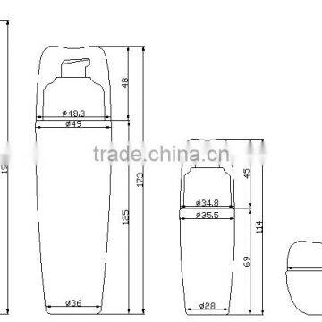 2016 Newest Cosmetic Glass Personal Care Bottle and Jar photo-2