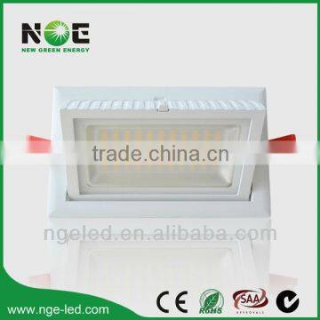 20W Samsung smd square led downlight housing