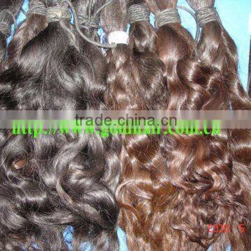 Virgin cuticle human hair
