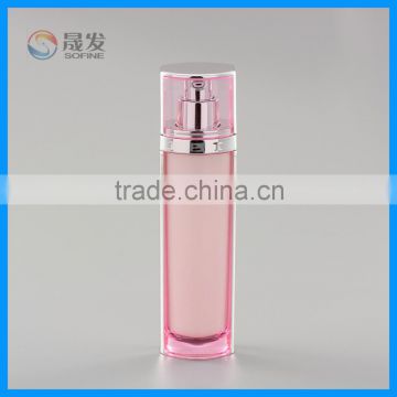 Luxury double wall cosmetic lotion bottle